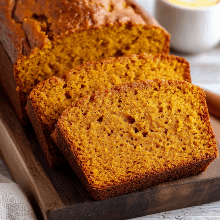 Pumpkin Bread – Rich and Buttery