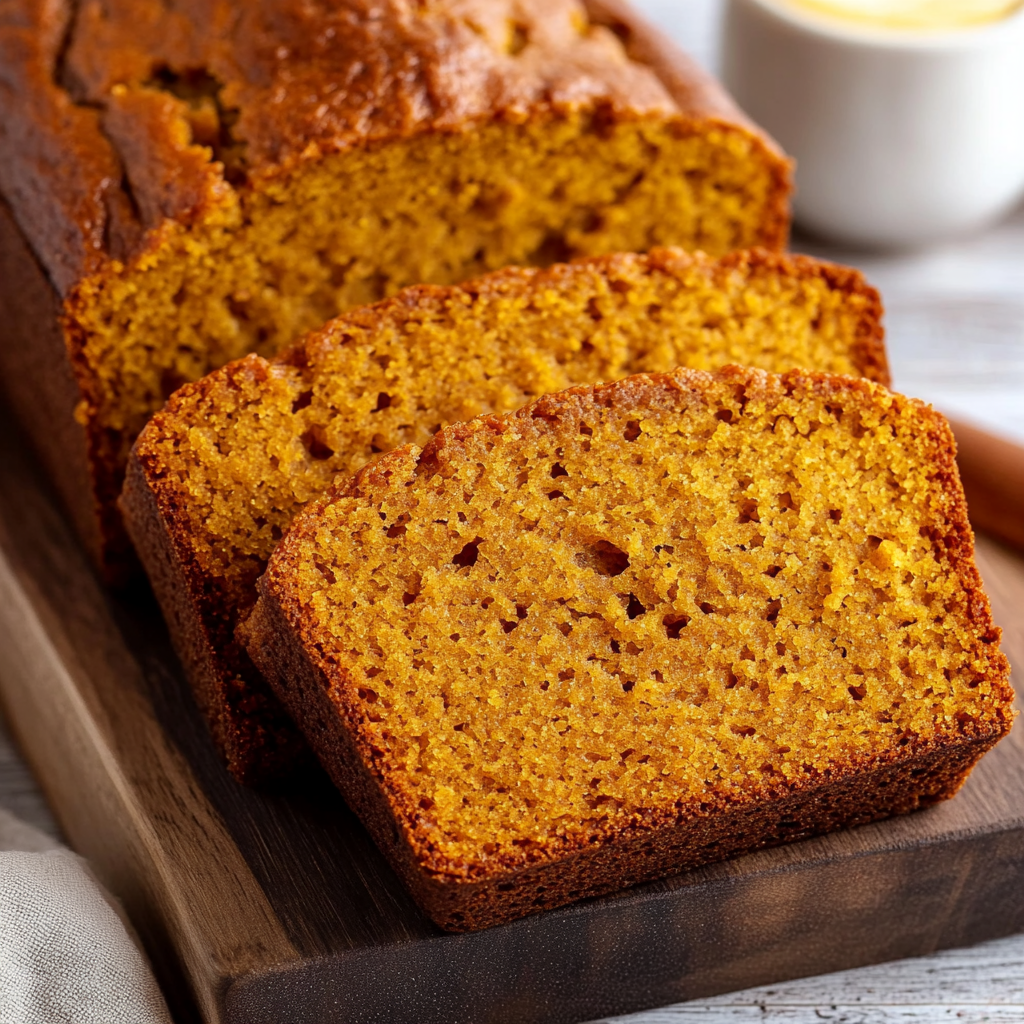 Pumpkin Bread – Rich and Buttery