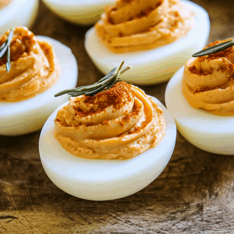 Thanksgiving Deviled Eggs Recipe