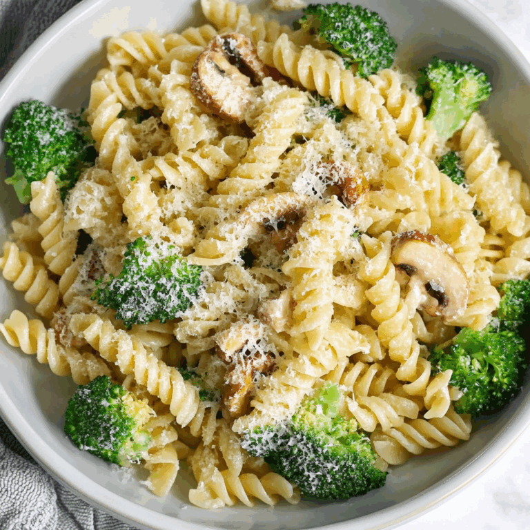 Light and Healthy Broccoli Pasta