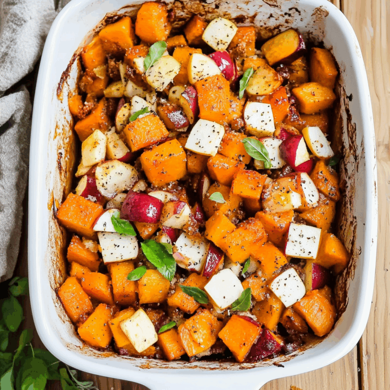 Butternut Squash Apple Bake