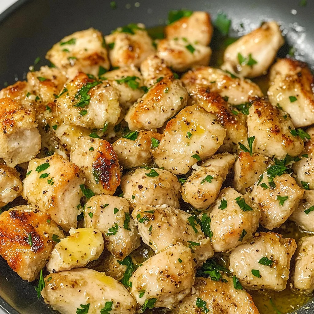 Butter Garlic Chicken Bites