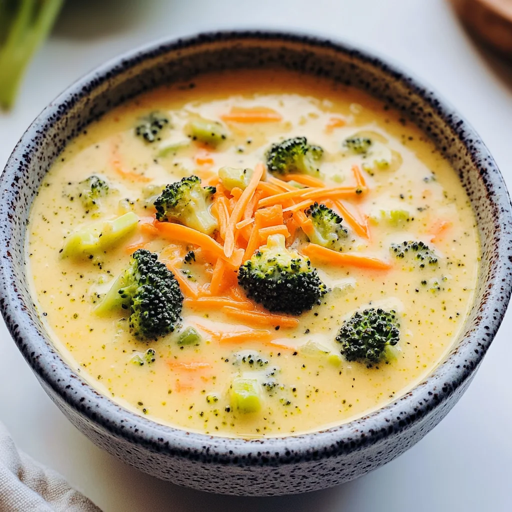 Cheddar Broccoli Soup