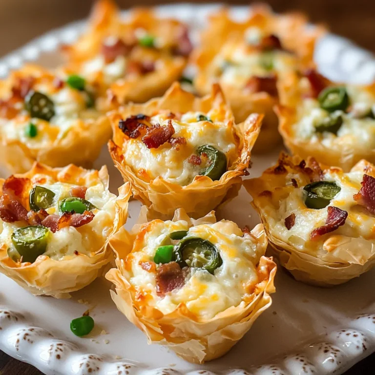 Cheesy Jalapeño Popper Bites
