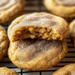 Chewy Pumpkin Snickerdoodle Cookies