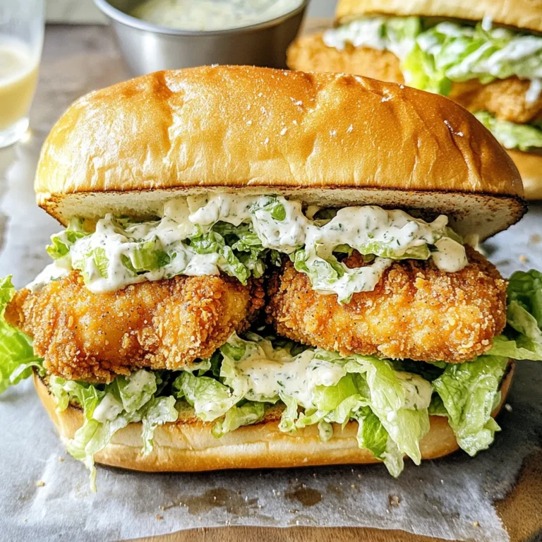 Chicken Caesar Sandwich