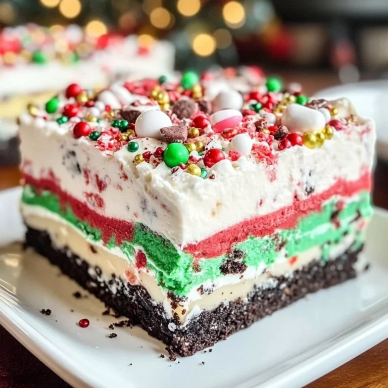 Christmas Dessert Lasagna