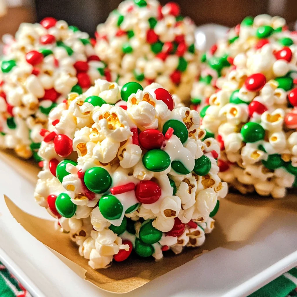 Christmas Popcorn Balls