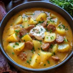 Classic Pork Sausage Potato Soup