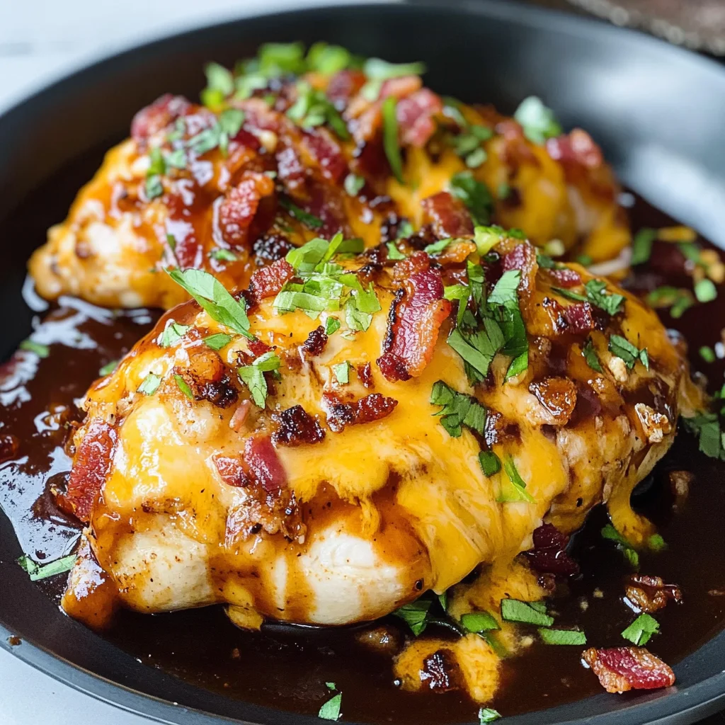 Cowboy BBQ Bacon Cheddar Chicken