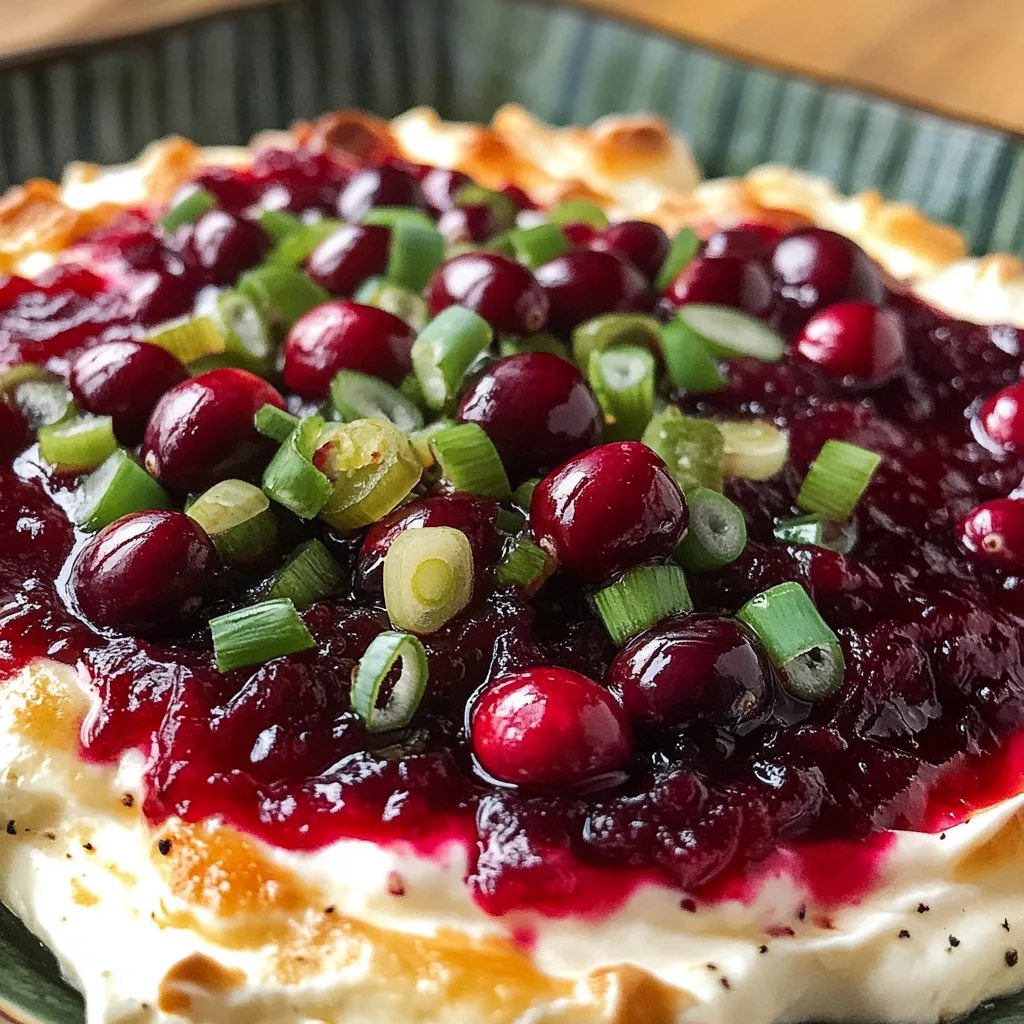 Cranberry Jalapeno Cream Cheese Dip Recipe