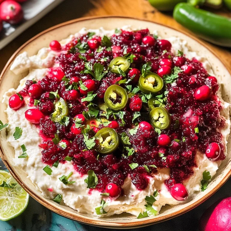 Cranberry Jalapeno Dip