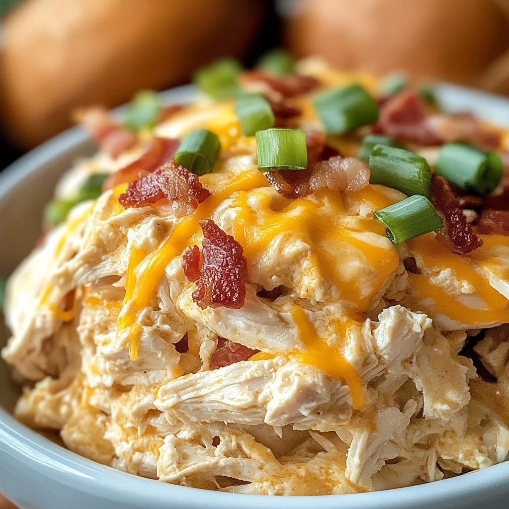 Creamy Crockpot Crack Chicken