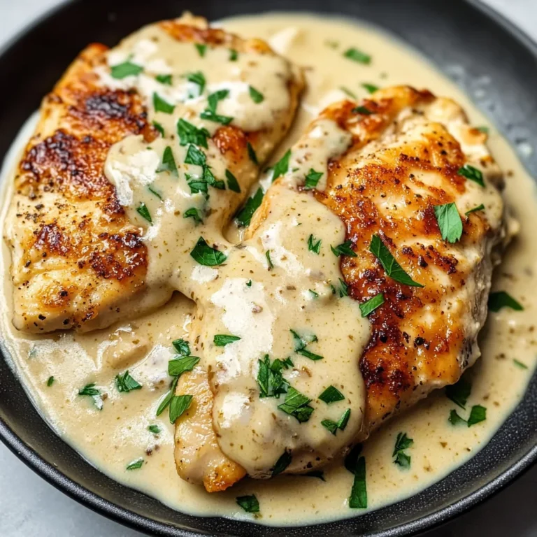 Creamy Garlic Parmesan Chicken Breast