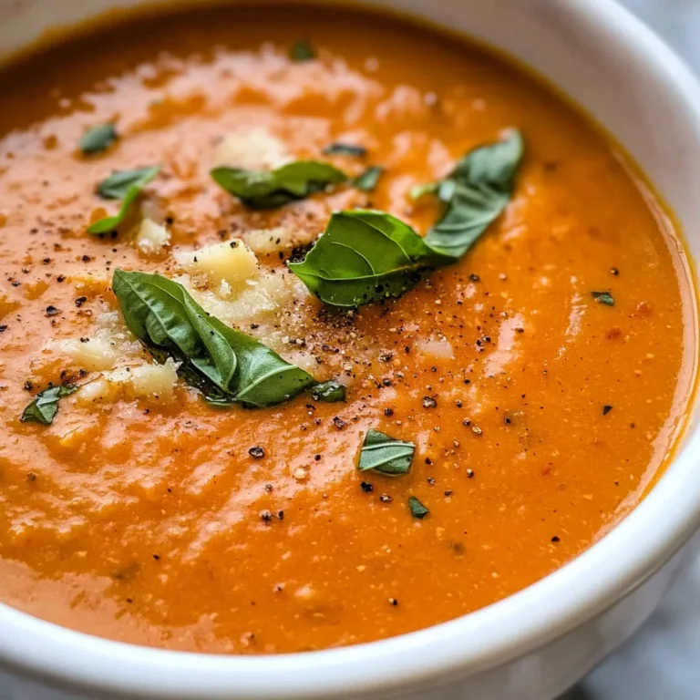 Creamy Tomato Basil Soup