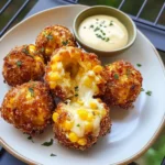 Crispy Corn Cheese Bites