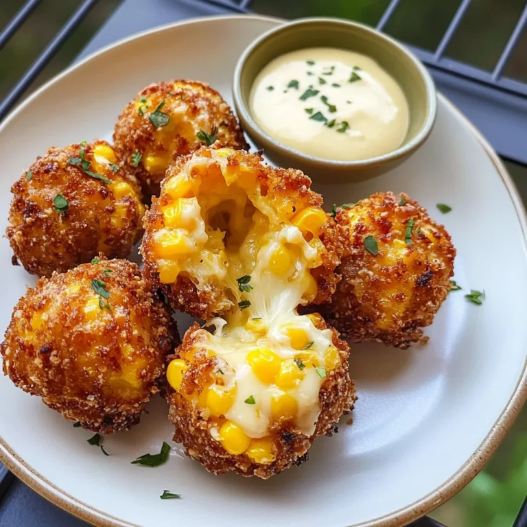 Crispy Corn Cheese Bites