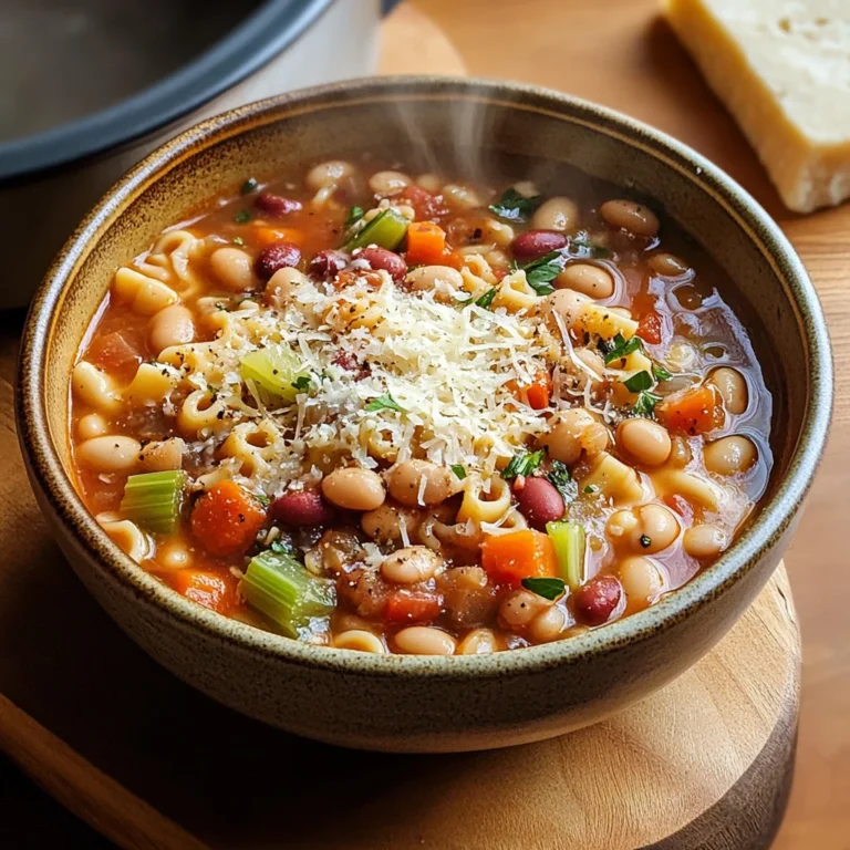 Crock Pot Pasta Fagioli