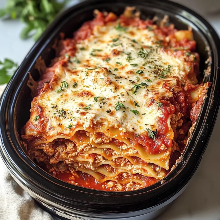 Crockpot Lasagna