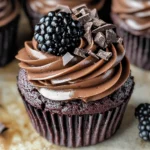 Dark Chocolate Blackberry Cupcakes: Indulge in a Decadent Dessert Delight