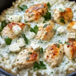Dump-and-Bake Chicken Tzatziki Casserole