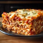Easy Meat Lasagna Recipe