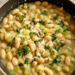 Flavorful Butter Beans with Leeks