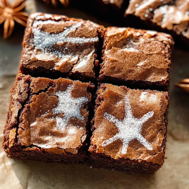 Gingerbread Brownies Recipe