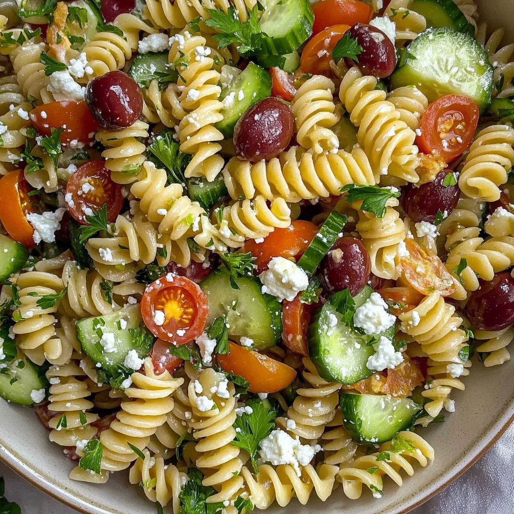 Greek Pasta Salad