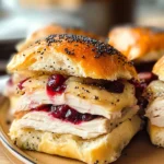 Havarti Cranberry Turkey Sliders