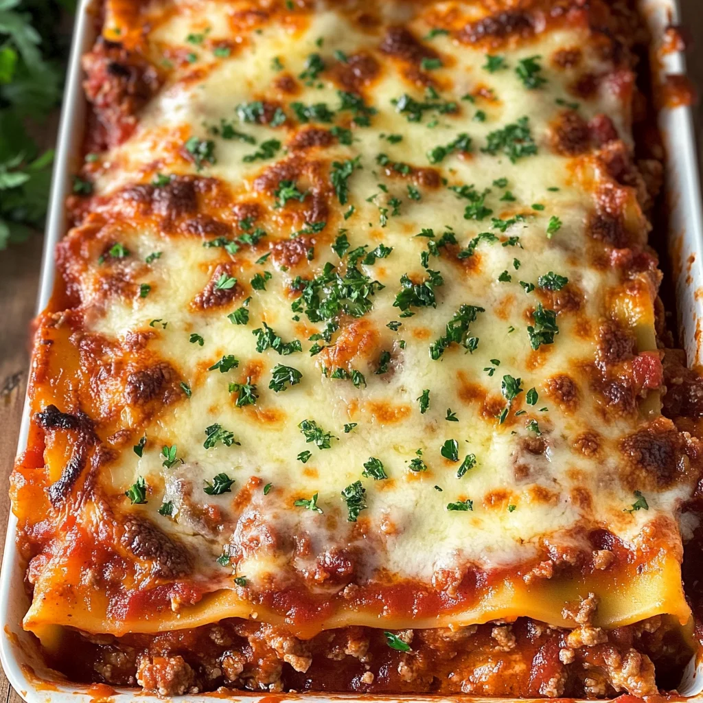 Homemade Lasagna