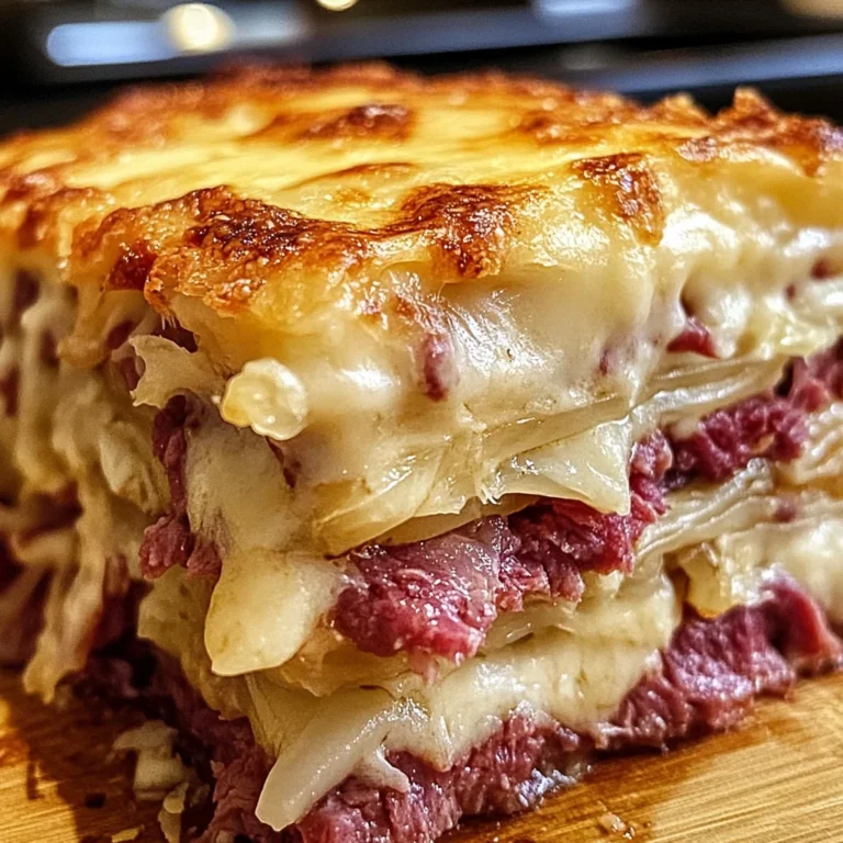 Homemade Reuben Bake