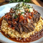 Italian Pot Roast & Parmesan Risotto