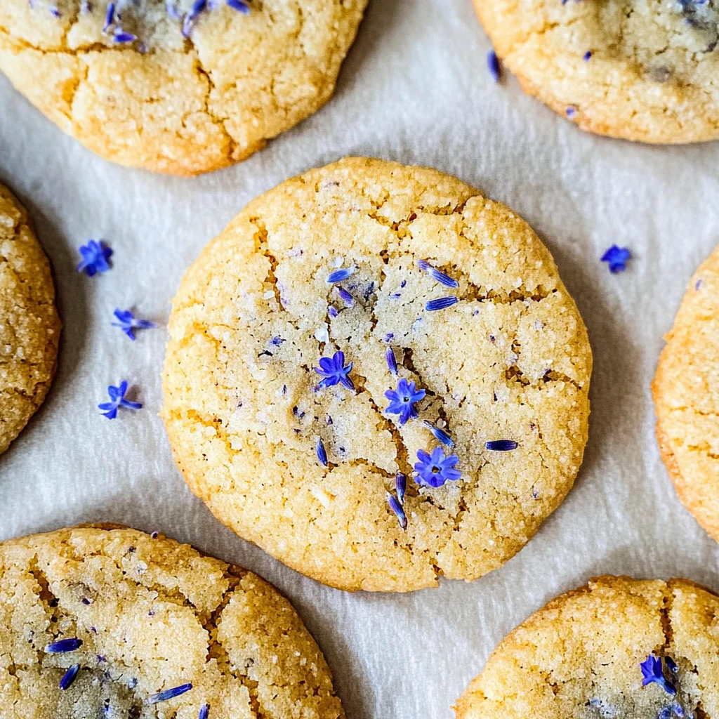 Lavender Earl Grey Cookies Recipe
