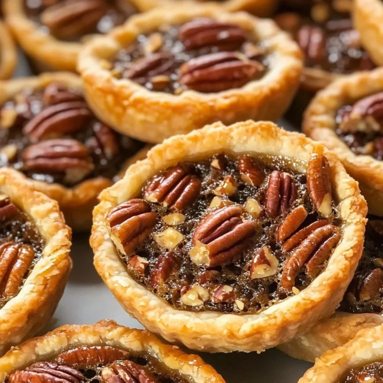 Mini pecan pies recipe