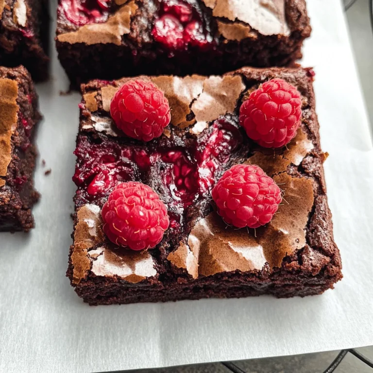 Raspberry Brownies