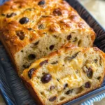 Savory Quick Bread With Cheese And Olives