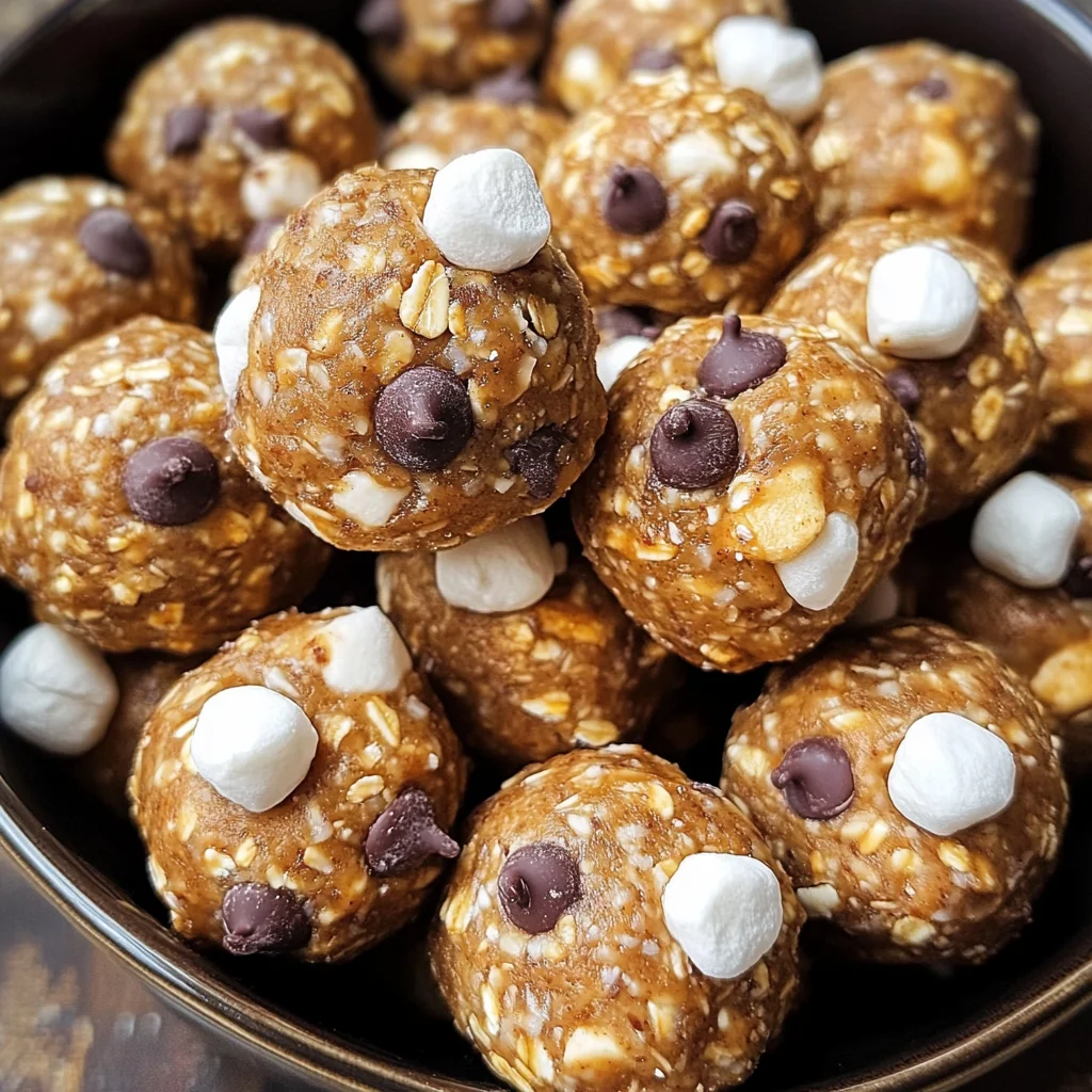 S'mores Energy Bites