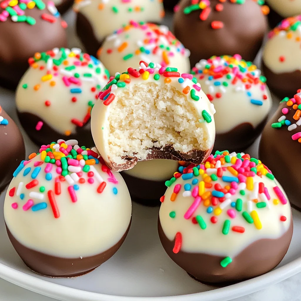 Sugar Cookie Truffles