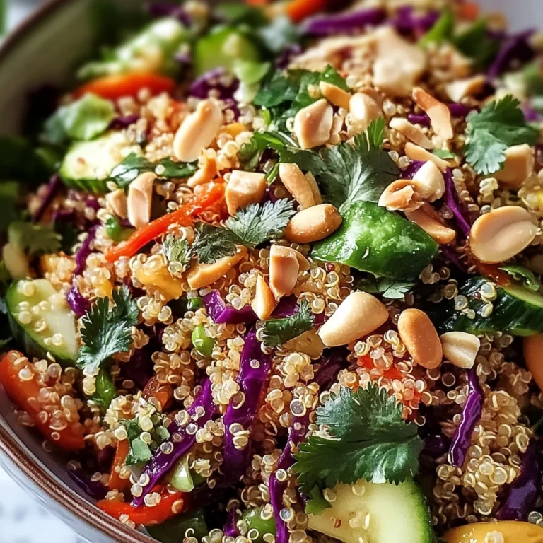 Thai Quinoa Crunch Salad Recipe