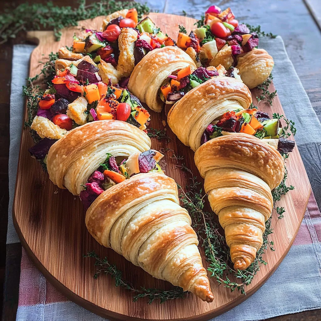 Upgrade Your Thanksgiving With A Crescent-Roll Cornucopia