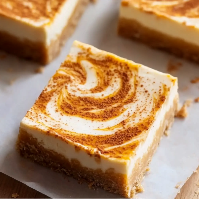 Pumpkin Spice Cheesecake Bars (Easy and Creamy)