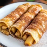 Air Fryer Apple Pie Taquitos