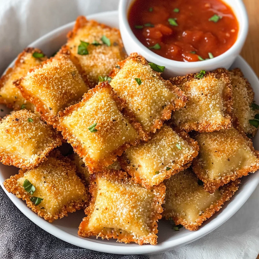 Air Fryer Ravioli