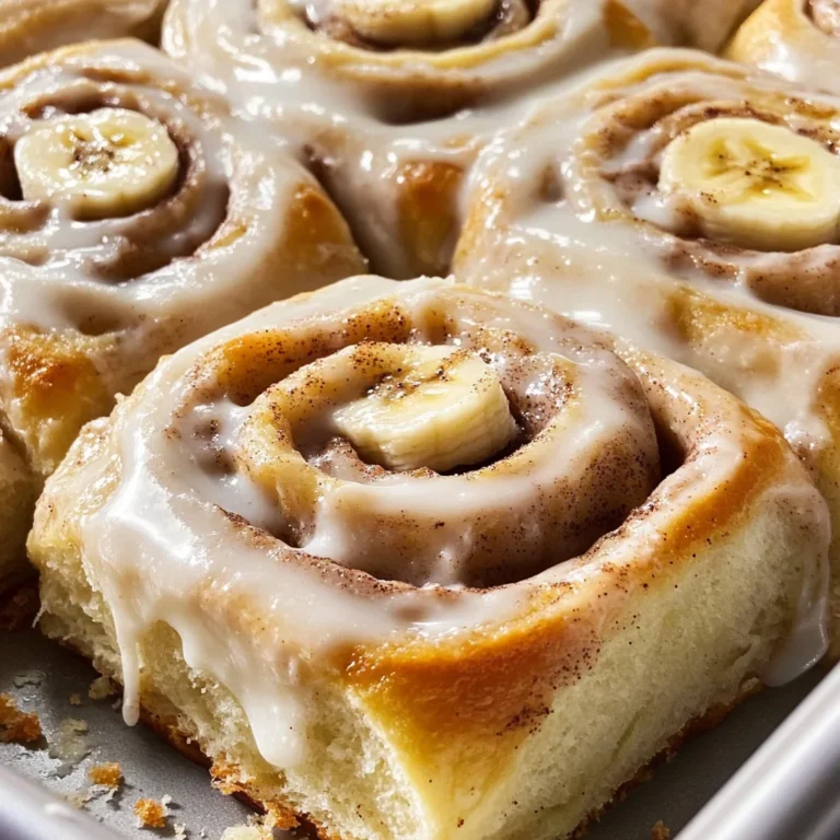 Banana Cinnamon Rolls