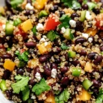 Black Bean Quinoa Salad Recipe