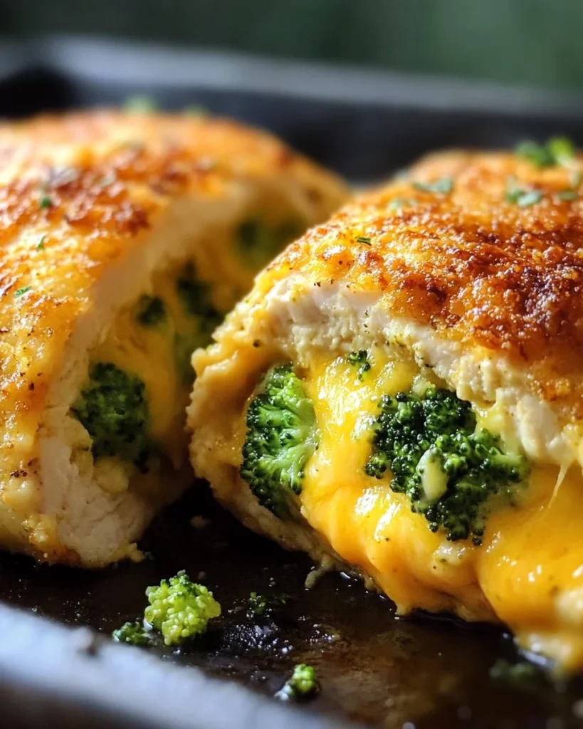 Broccoli Cheese Stuffed