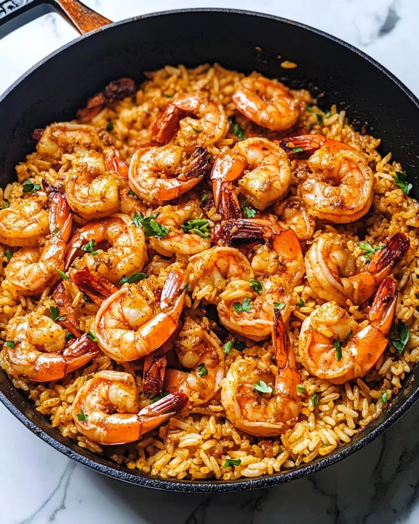 Cajun Shrimp and Rice Skillet