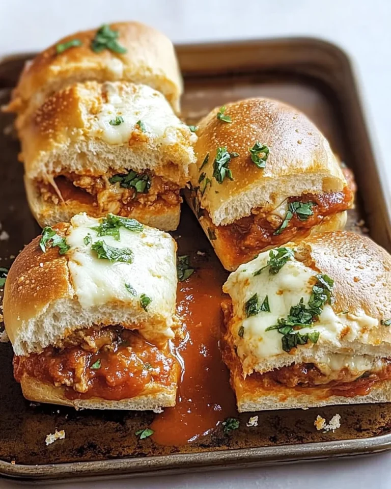 Chicken Parmesan Sliders