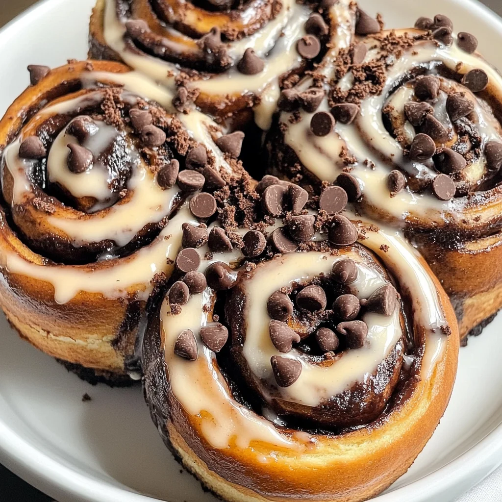 Chocolate Chip Cinnamon Rolls